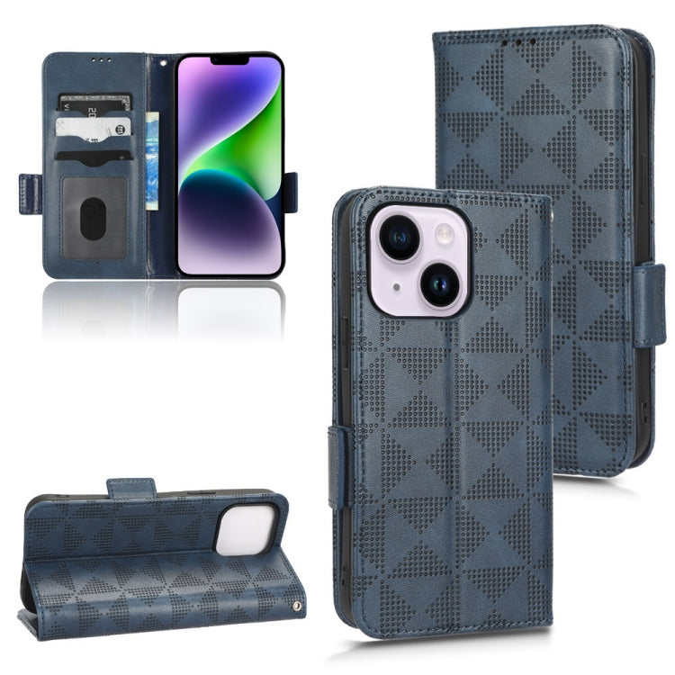 Custodia per telefono in pelle a triangolo simmetrico, For iPhone 14 Pro Max, For iPhone 14 Pro, For iPhone 14, For iPhone 14 Plus