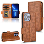 Custodia per telefono in pelle a triangolo simmetrico, For iPhone 13 Pro Max, For iPhone 13 Pro, For iPhone 13, For iPhone 13 mini