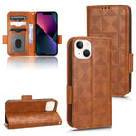 Custodia per telefono in pelle a triangolo simmetrico, For iPhone 13 Pro Max, For iPhone 13 Pro, For iPhone 13, For iPhone 13 mini