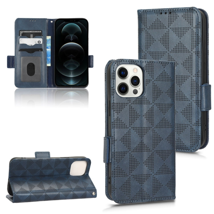 Custodia per telefono in pelle a triangolo simmetrico, For iPhone 12 Pro Max, For iPhone 12 / 12 Pro, For iPhone 12 mini, For iPhone 11 Pro Max