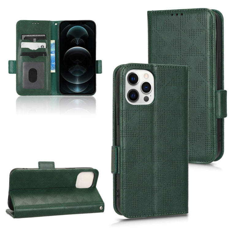 Custodia per telefono in pelle a triangolo simmetrico, For iPhone 12 Pro Max, For iPhone 12 / 12 Pro, For iPhone 12 mini, For iPhone 11 Pro Max