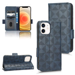 Custodia per telefono in pelle a triangolo simmetrico, For iPhone 12 Pro Max, For iPhone 12 / 12 Pro, For iPhone 12 mini, For iPhone 11 Pro Max