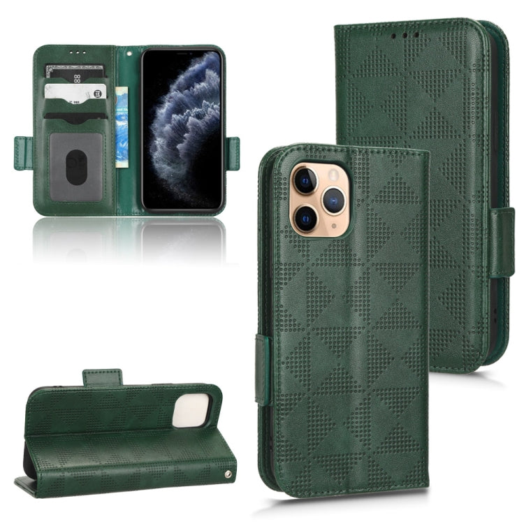 Custodia per telefono in pelle a triangolo simmetrico, For iPhone 12 Pro Max, For iPhone 12 / 12 Pro, For iPhone 12 mini, For iPhone 11 Pro Max