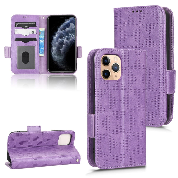 Custodia per telefono in pelle a triangolo simmetrico, For iPhone 12 Pro Max, For iPhone 12 / 12 Pro, For iPhone 12 mini, For iPhone 11 Pro Max