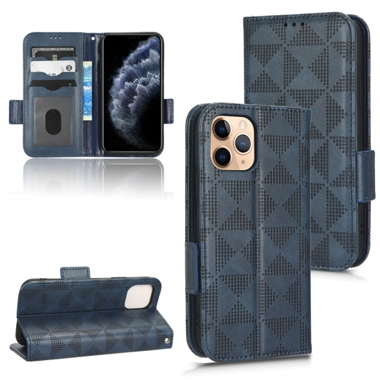 Custodia per telefono in pelle a triangolo simmetrico, For iPhone 11 Pro, For iPhone 11, For iPhone XS Max, For iPhone XS / X
