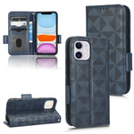 Custodia per telefono in pelle a triangolo simmetrico, For iPhone 11 Pro, For iPhone 11, For iPhone XS Max, For iPhone XS / X