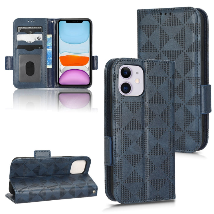 Custodia per telefono in pelle a triangolo simmetrico, For iPhone 11 Pro, For iPhone 11, For iPhone XS Max, For iPhone XS / X