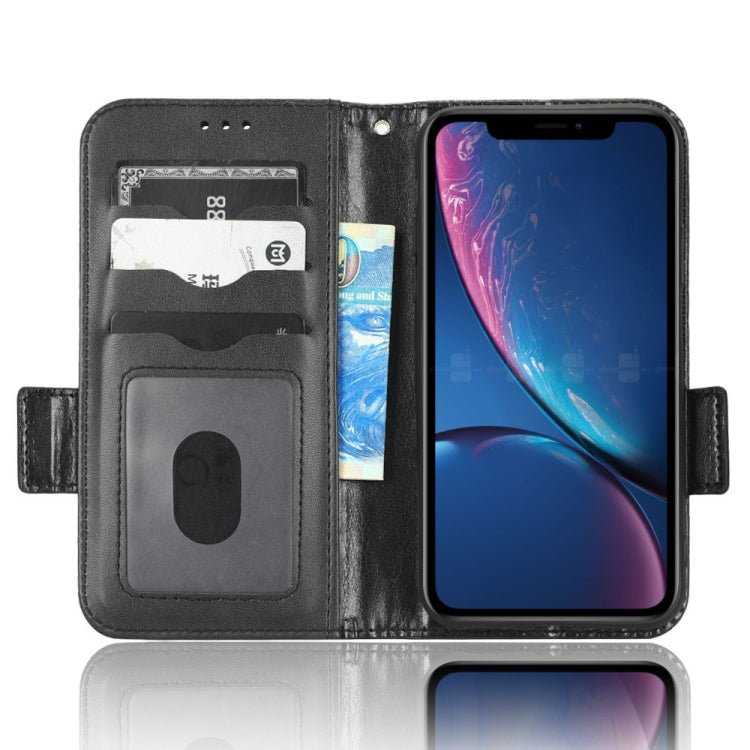 Custodia per telefono in pelle a triangolo simmetrico, For iPhone XR, For iPhone 8 Plus / 7 Plus, For iPhone SE 2022 / SE 2020 / 8 / 7