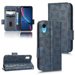 Custodia per telefono in pelle a triangolo simmetrico, For iPhone XR, For iPhone 8 Plus / 7 Plus, For iPhone SE 2022 / SE 2020 / 8 / 7