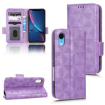 Custodia per telefono in pelle a triangolo simmetrico, For iPhone XR, For iPhone 8 Plus / 7 Plus, For iPhone SE 2022 / SE 2020 / 8 / 7