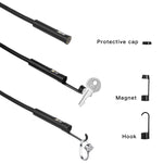 Telecamera endoscopio con display 4,3 pollici e cavo 2-10m