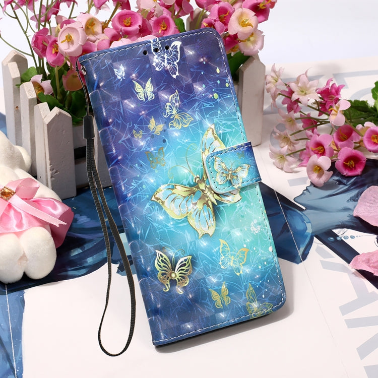 Custodia per telefono in pelle a vibrazione orizzontale con pittura 3D, For Samsung Galaxy A34 5G, For Samsung Galaxy A54 5G