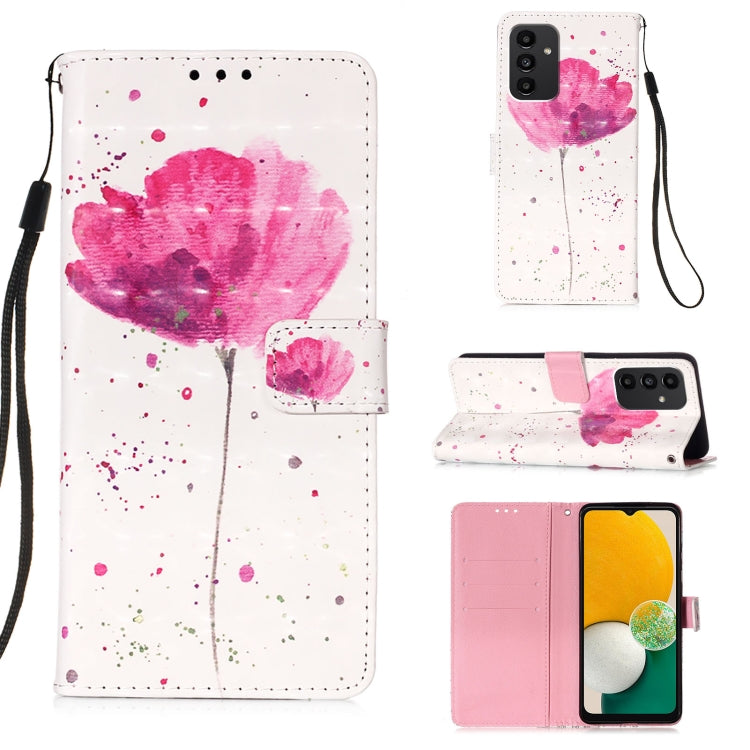 Custodia per telefono in pelle a vibrazione orizzontale con pittura 3D, For Samsung Galaxy A34 5G, For Samsung Galaxy A54 5G