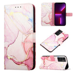 Cassa del telefono di cuoio di vibrazione del modello di marmo PT003, For Samsung Galaxy A34 5G, For Samsung Galaxy A54 5G