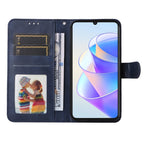 Custodia per telefono in pelle a conchiglia con struttura in vitello classico, For Honor X7a, For Honor X8a, For Honor X9a/X40 5G/Magic5 Lite, For OPPO Reno8 T 4G