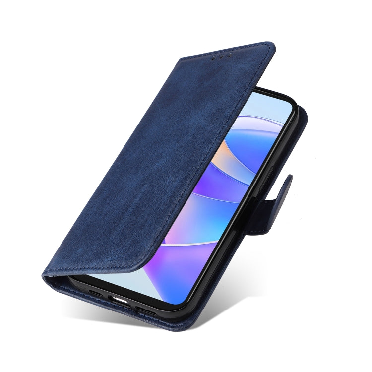 Custodia per telefono in pelle a conchiglia con struttura in vitello classico, For Honor X7a, For Honor X8a, For Honor X9a/X40 5G/Magic5 Lite, For OPPO Reno8 T 4G