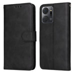 Custodia per telefono in pelle a conchiglia con struttura in vitello classico, For Honor X7a, For Honor X8a, For Honor X9a/X40 5G/Magic5 Lite, For OPPO Reno8 T 4G