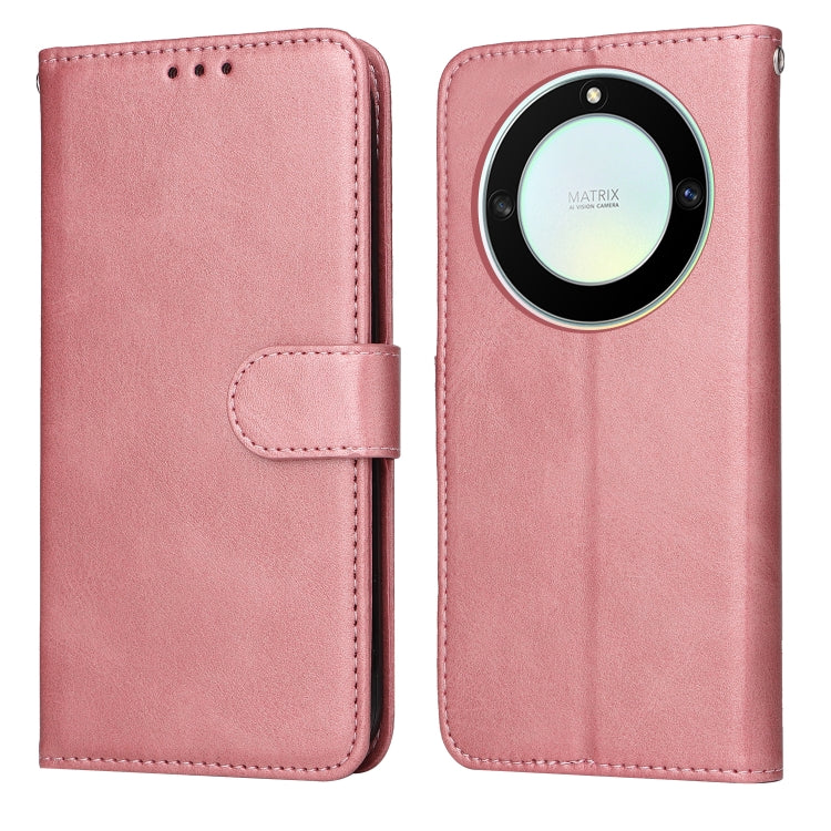 Custodia per telefono in pelle a conchiglia con struttura in vitello classico, For Honor X7a, For Honor X8a, For Honor X9a/X40 5G/Magic5 Lite, For OPPO Reno8 T 4G