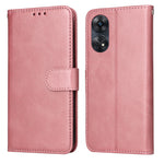 Custodia per telefono in pelle a conchiglia con struttura in vitello classico, For Honor X7a, For Honor X8a, For Honor X9a/X40 5G/Magic5 Lite, For OPPO Reno8 T 4G
