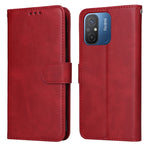 Custodia per telefono in pelle a conchiglia con struttura in vitello classico, For vivo V25 5G/V25e 4G/X80 Lite, For vivo Y02 4G, For Xiaomi Redmi K60/K60 Pro, For Xiaomi Redmi 11A 4G/12C