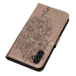 Custodia in pelle con farfalla per Samsung Galaxy A34 5G
