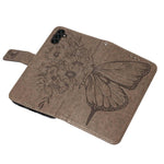 Custodia in pelle con farfalla per Samsung Galaxy A34 5G