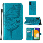 Custodia in pelle con farfalla per Samsung Galaxy A34 5G