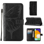 Custodia in pelle con farfalla per Samsung Galaxy A34 5G