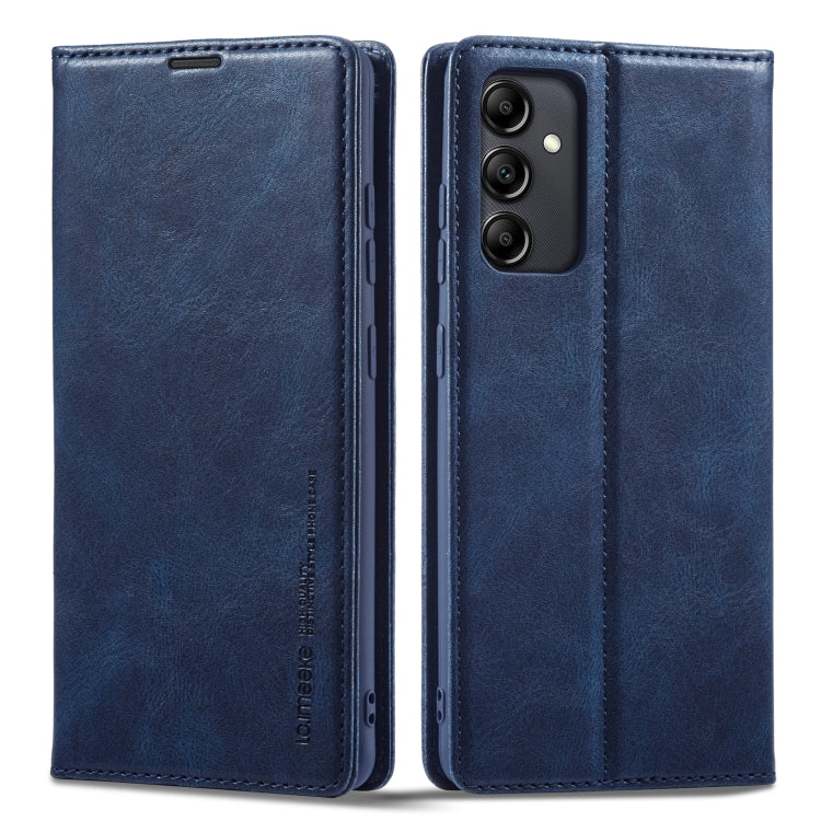 Custodia per telefono in pelle antifurto LC.IMEEKE RFID, For Samsung Galaxy A14 4G/5G