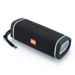 T&G TG375 Subwoofer altoparlante Bluetooth wireless RGB portatile da esterno con luce a LED, TG375