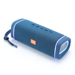 T&G TG375 Subwoofer altoparlante Bluetooth wireless RGB portatile da esterno con luce a LED, TG375