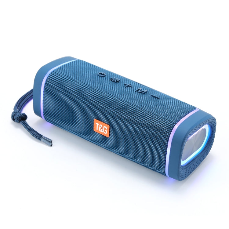 T&G TG375 Subwoofer altoparlante Bluetooth wireless RGB portatile da esterno con luce a LED, TG375