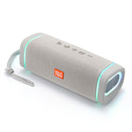 T&G TG375 Subwoofer altoparlante Bluetooth wireless RGB portatile da esterno con luce a LED, TG375