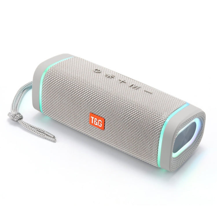 T&G TG375 Subwoofer altoparlante Bluetooth wireless RGB portatile da esterno con luce a LED, TG375