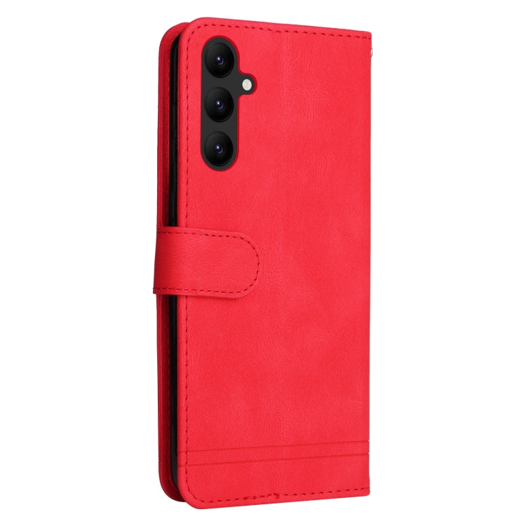 Custodia per telefono in pelle con bottone in metallo con albero della vita Skin Feel, For Samsung Galaxy A24 4G, For Honor X7a, For Honor X8a, For Honor X9a/X40 5G/Magic5 Lite