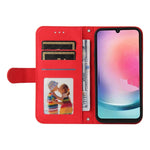 Custodia per telefono in pelle con bottone in metallo con albero della vita Skin Feel, For Samsung Galaxy A24 4G, For Honor X7a, For Honor X8a, For Honor X9a/X40 5G/Magic5 Lite