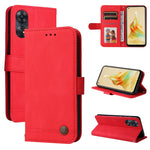 Custodia per telefono in pelle con bottone in metallo con albero della vita Skin Feel, For OPPO Reno8 T 4G, For vivo V25 5G/V25e 4G, For vivo Y02 4G, For Xiaomi Redmi K60/K60 Pro