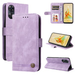 Custodia per telefono in pelle con bottone in metallo con albero della vita Skin Feel, For OPPO Reno8 T 4G, For vivo V25 5G/V25e 4G, For vivo Y02 4G, For Xiaomi Redmi K60/K60 Pro