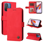 Custodia per telefono in pelle con bottone in metallo con albero della vita Skin Feel, For Xiaomi Redmi 11A 4G/12C