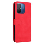 Custodia per telefono in pelle con bottone in metallo con albero della vita Skin Feel, For Xiaomi Redmi 11A 4G/12C