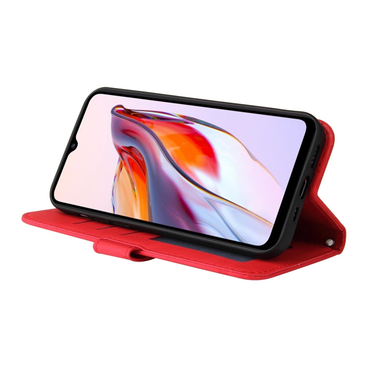 Custodia per telefono in pelle con bottone in metallo con albero della vita Skin Feel, For Xiaomi Redmi 11A 4G/12C