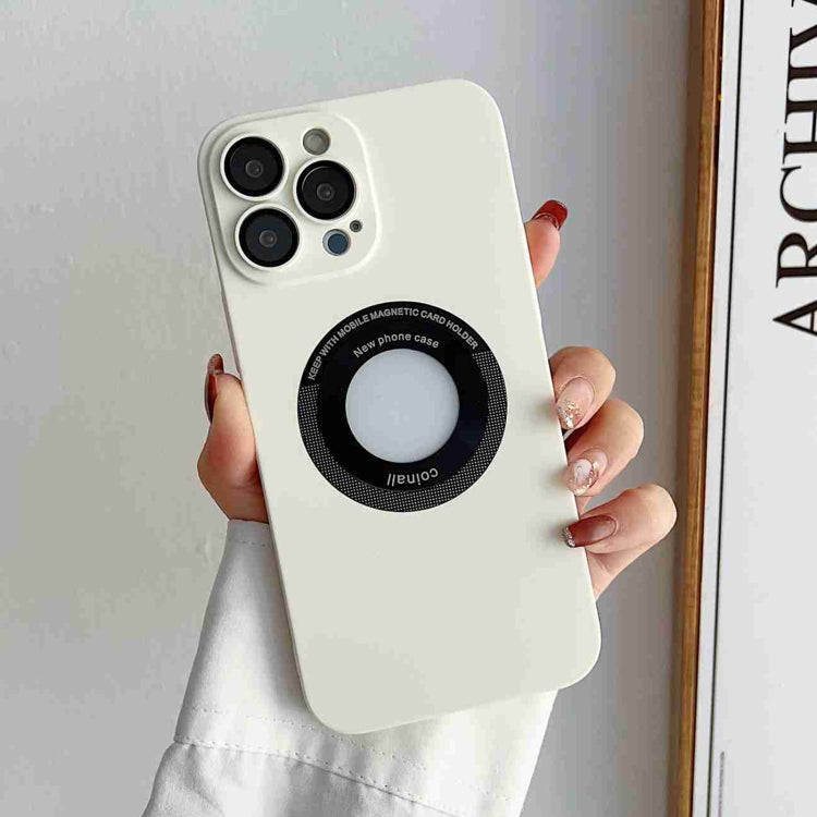 Skin Feel CD Texture Custodia per telefono magnetica MagSafe, For iPhone 14 Pro Max, For iPhone 14 Pro, For iPhone 14