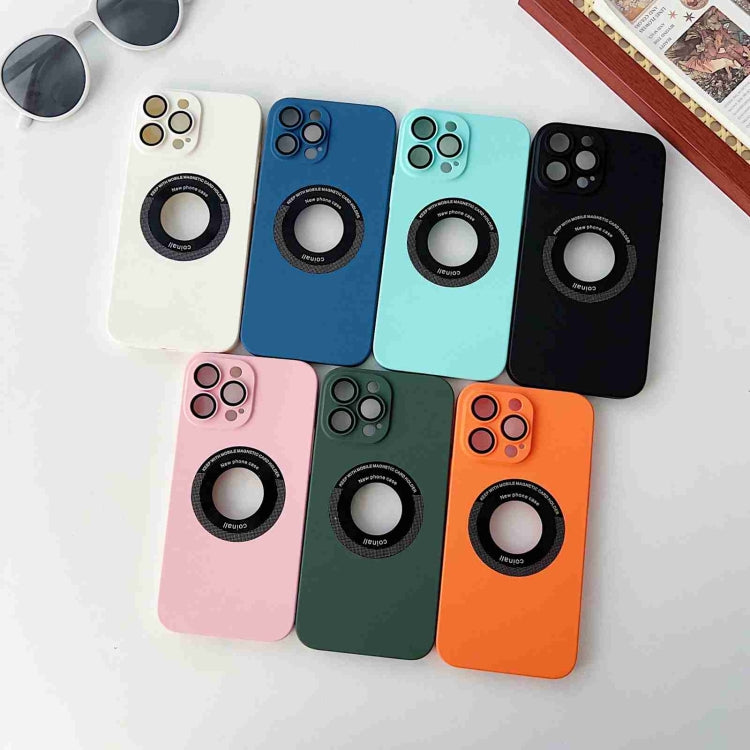 Skin Feel CD Texture Custodia per telefono magnetica MagSafe, For iPhone 12, For iPhone 11 Pro Max, For iPhone 11
