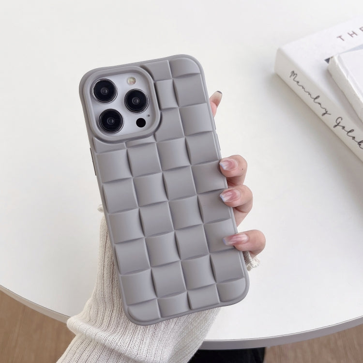 Cassa del telefono 3D Cube Weave Texture Skin Feel, For iPhone 12 Pro