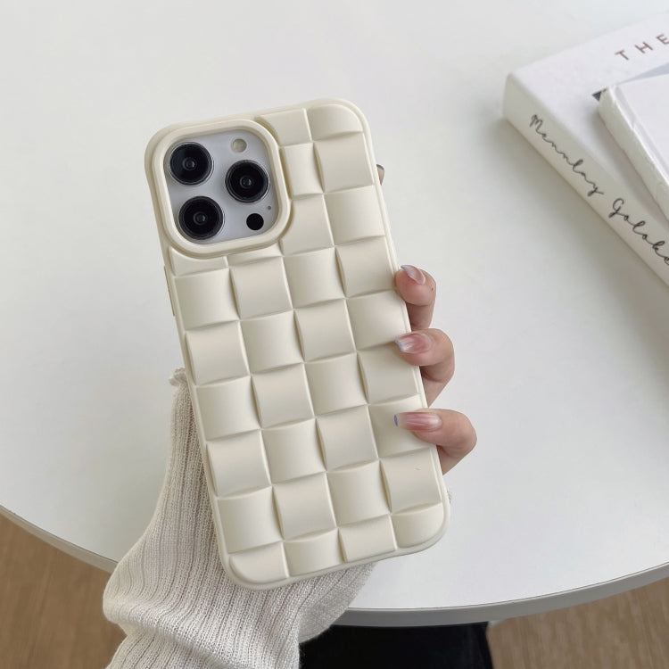 Cassa del telefono 3D Cube Weave Texture Skin Feel, For iPhone 12 Pro