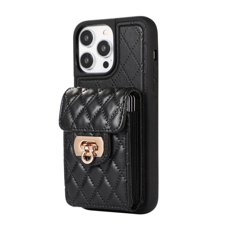 Custodia per telefono in pelle con slot per schede con cordino corto, For iPhone 14 Pro Max, For iPhone 14 Pro, For iPhone 14, For iPhone 14 Plus