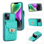 Custodia per telefono in pelle con slot per schede con cordino corto, For iPhone 14 Pro Max, For iPhone 14 Pro, For iPhone 14, For iPhone 14 Plus