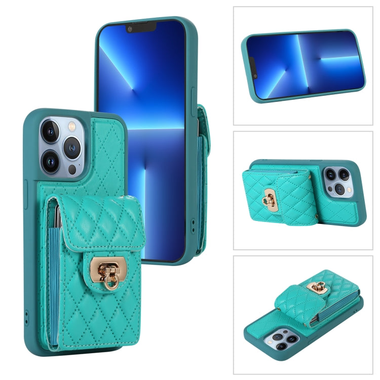 Custodia per telefono in pelle con slot per schede con cordino corto, For iPhone 13 Pro Max, For iPhone 13 Pro, For iPhone 13, For iPhone 12 Pro Max