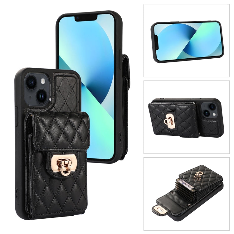 Custodia per telefono in pelle con slot per schede con cordino corto, For iPhone 13 Pro Max, For iPhone 13 Pro, For iPhone 13, For iPhone 12 Pro Max