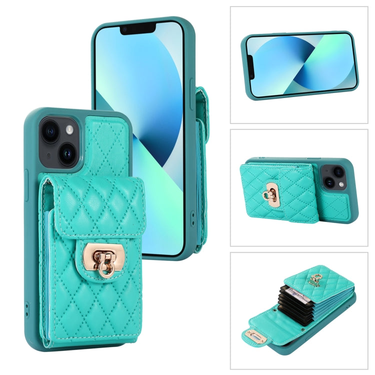Custodia per telefono in pelle con slot per schede con cordino corto, For iPhone 13 Pro Max, For iPhone 13 Pro, For iPhone 13, For iPhone 12 Pro Max